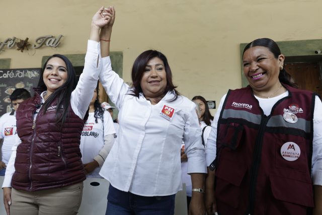 Candidata de PSI declina por Tonantzin Fernández en San Pedro Cholula