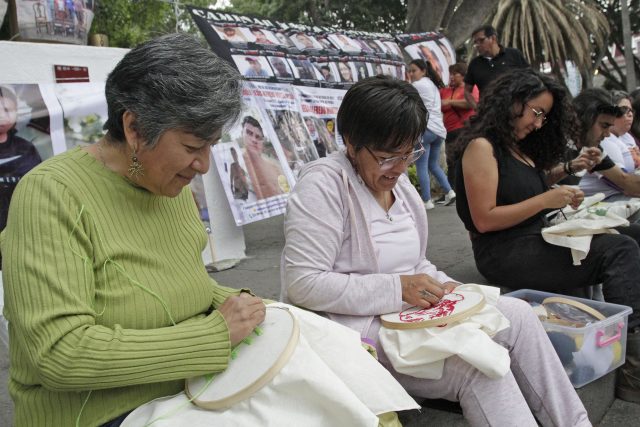 Voz de los Desaparecidos convoca a bordado de protesta este 10 de mayo