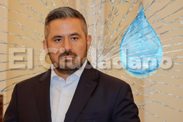 Adán Domínguez se deslinda de privatización del agua en Puebla