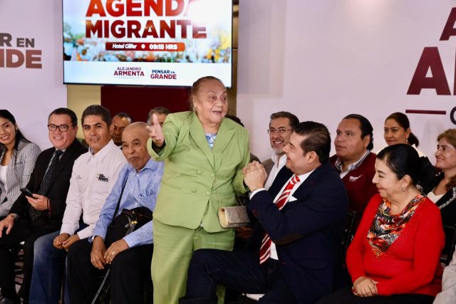 Armenta promueve inclusión de comunidad migrante en procesos electorales