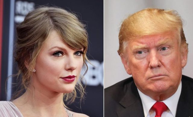 Sorpresa de Trump: Taylor Swift no respalda su candidatura presidencial