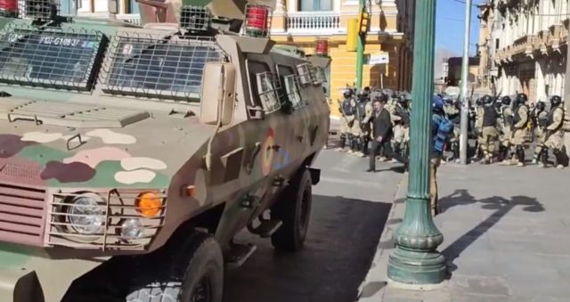 Al momento|Alertan intento de golpe de Estado en Bolivia