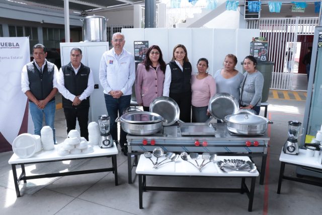 DIF Puebla beneficiará a 850 infantes con equipo para desayunadores