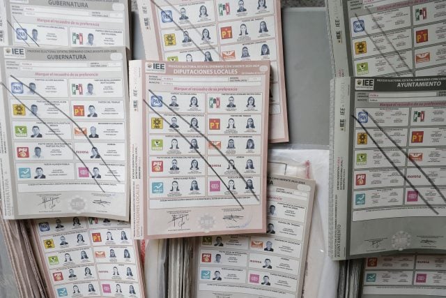 INE en Puebla recibe el 80% de los paquetes electorales