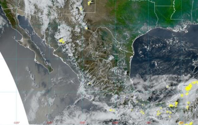 Prevén lluvias puntuales torrenciales en 5 estados de México
