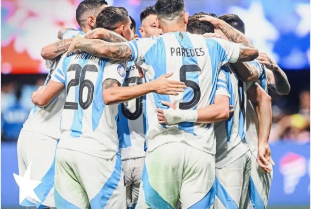 Argentina derrota a Canadá 2-0 y buscará revalidar su Copa América