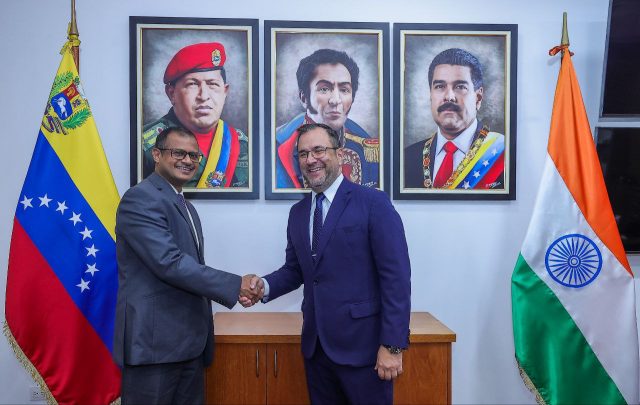 Venezuela abordó con la India su intención de integrarse a los BRICS