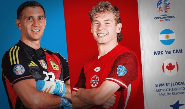 Cómo y dónde ver el partido Argentina vs. Canadá por la Copa América