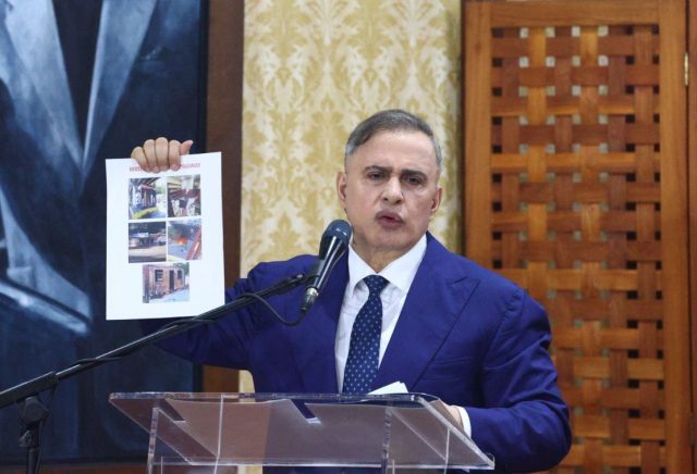 Fiscal General de Venezuela presentó al Cuerpo Diplomático evidencias del intento de golpe de Estado
