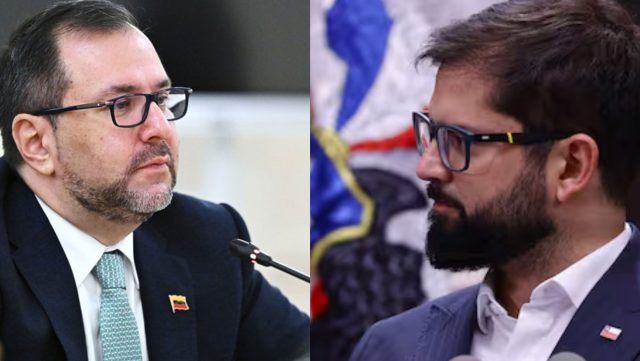 «Se le cayó definitivamente la máscara»: Canciller de Venezuela responde a Boric