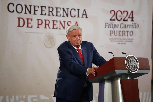 AMLO critica intervención extranjera en reforma judicial por probable tema económico