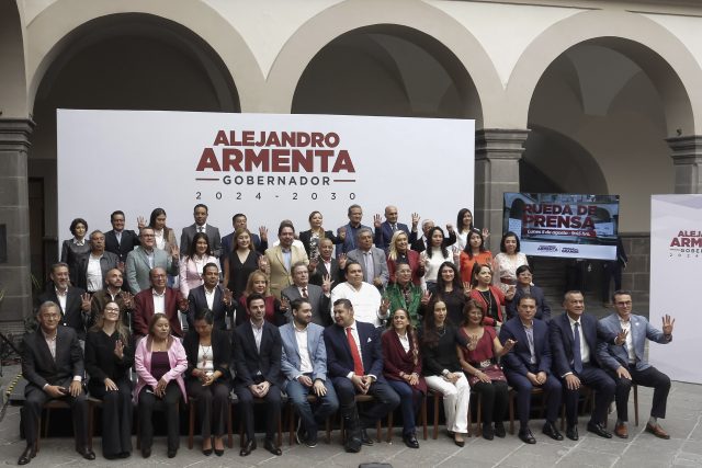 Alejandro Armenta está facultado para sugerir nombres rumbo a la dirigencia de Morena en Puebla