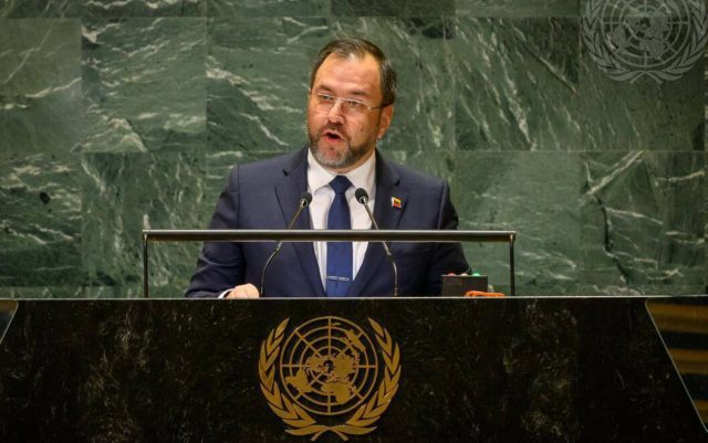 Venezuela llama a la unidad y consolidación de un nuevo orden global en asamblea de la ONU