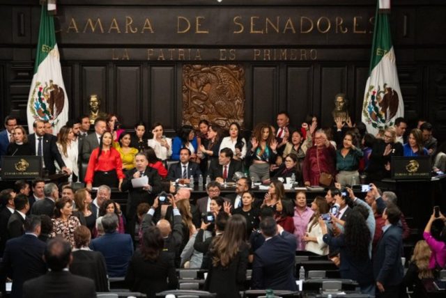 ¡La reforma judicial ya pasó! El Senado de México aprueba en lo general