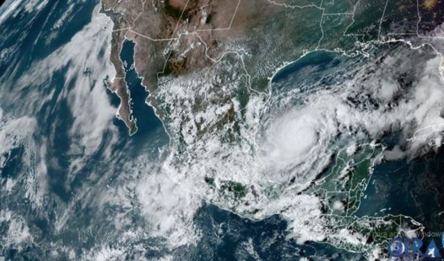 Campeche y Yucatán esperan lluvias puntuales intensas por el avance del huracán Milton