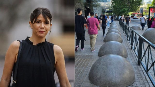 Revelan que las polémicas esferas de concreto del Costanera Center fueron idea de Katherine Martorell