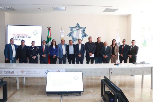 Entrega recepción Seguridad Estatal Puebla 2024