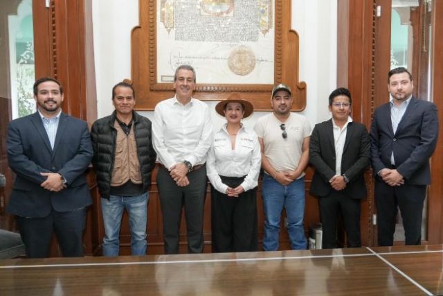 Se reúne Pepe Chedraui con representantes de Seguridad Alimentaria Mexicana