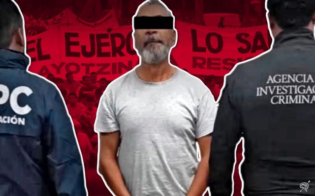 «El Cholo Palacios», presunto jefe de Guerreros Unidos, arrestado por su conexión con Ayotzinapa