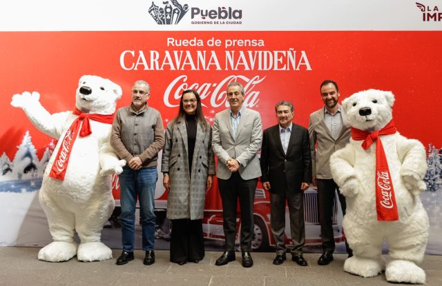 ¡No te la pierdas! Caravana Navideña Coca-Cola llega a Puebla el 4 de diciembre