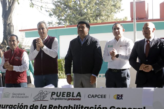 Gobierno estatal rehabilita espacios educativos del Colegio de Bachilleres