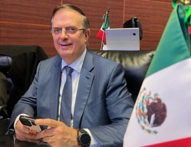Exhorta Marcelo Ebrard a cerrar filas con Claudia Sheinbaum ante retórica arancelaria de Trump