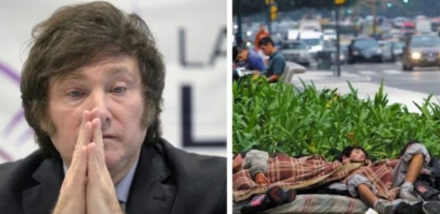 23 millones de argentinos son pobres bajo el gobierno de Milei