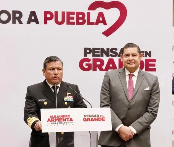Alejandro Armenta promete sumar a más de 4 mil 500 policías a la SSP durante su gestión 