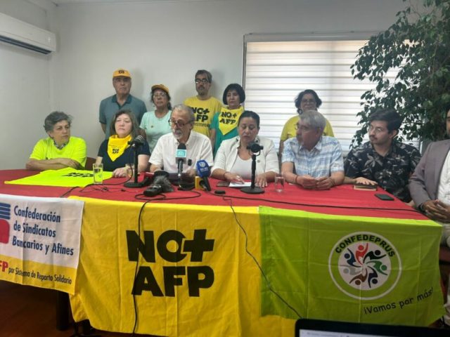 Reforma de pensiones: Coordinadora No+AFP denuncia “traición” histórica y defensa del modelo privado
