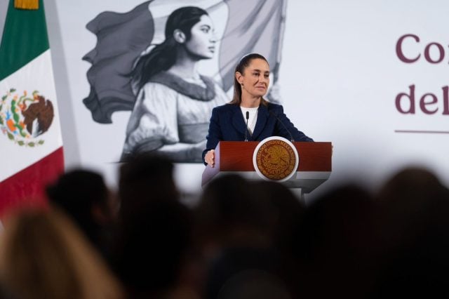Claudia Sheinbaum resalta la unidad política nacional en defensa de México en revisión del T-MEC
