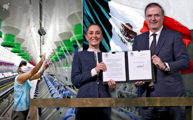 Claudia Sheinbaum firma decreto para proteger la industria textil nacional con nuevos aranceles