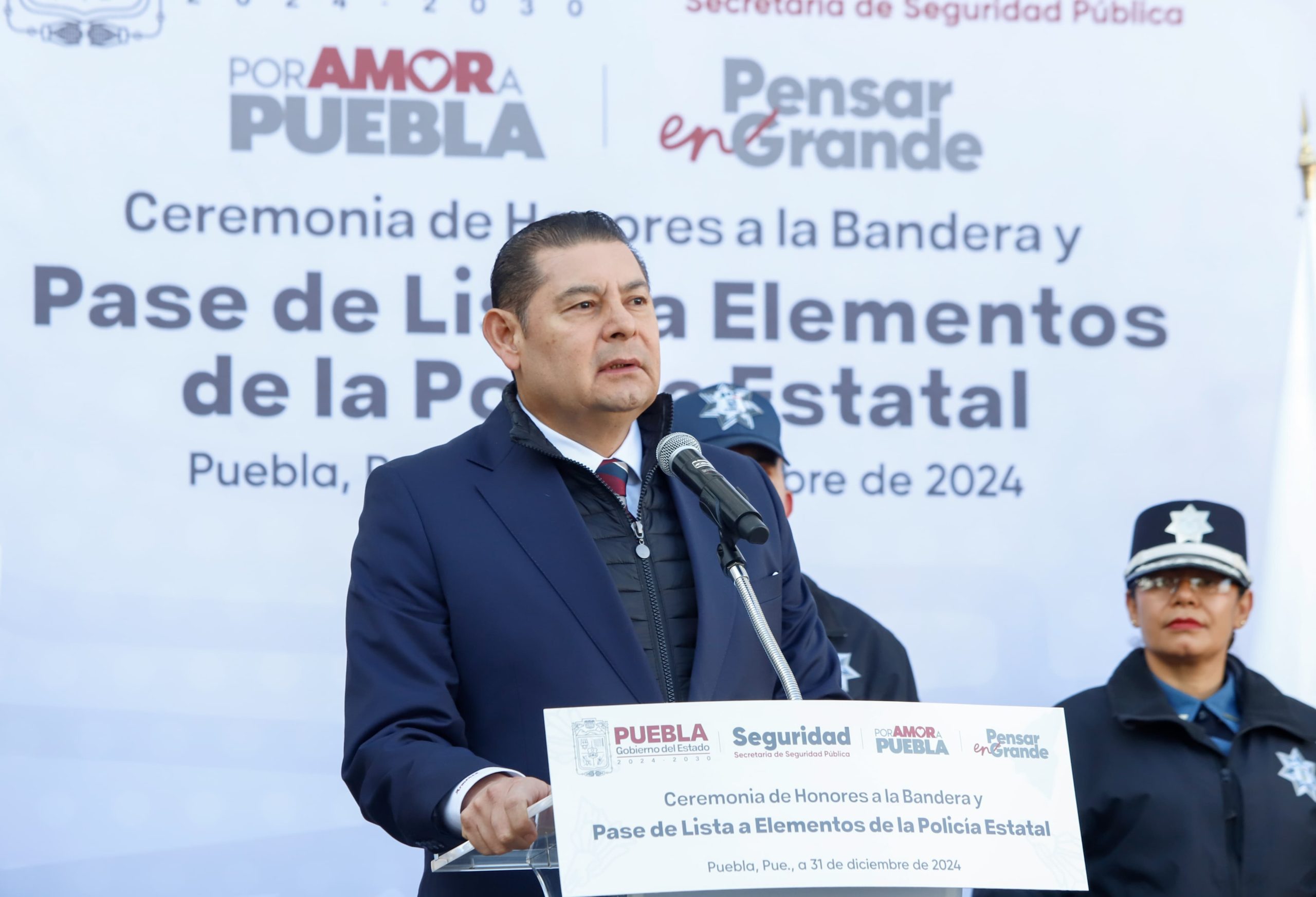 Garantizar la seguridad de las y los poblanos es prioridad: Armenta