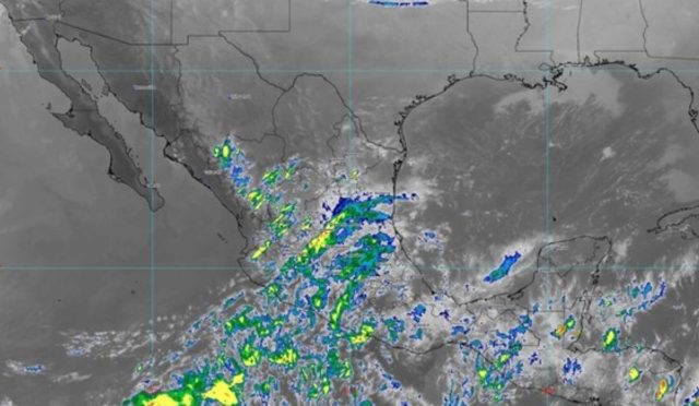 Para cerrar semana pronostican lluvias puntuales muy fuertes en 7 estados, incluidos Puebla