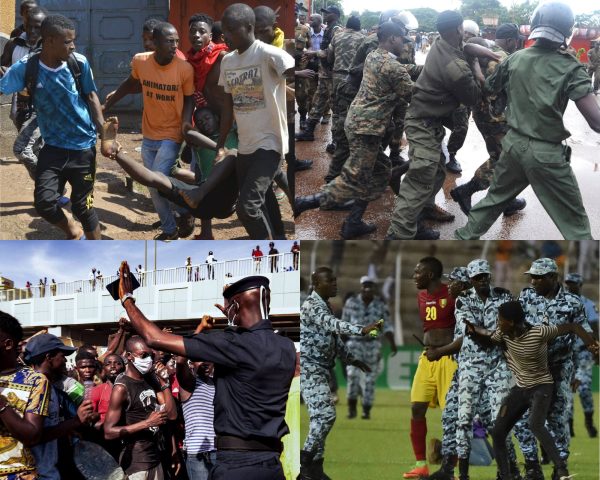 Cientos de muertos por pelea en un partido de fútbol en Guinea