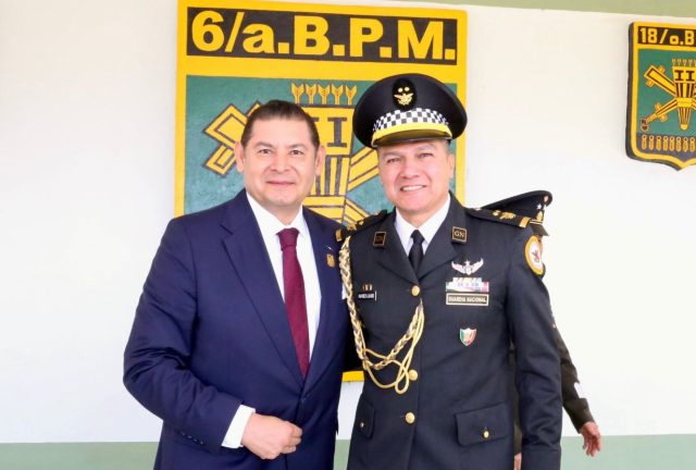 El General Vicente Javier Mandujano asume nueva coordinación estatal de la Guardia Nacional en Puebla