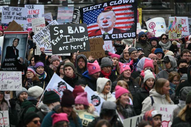 La resistencia continúa: protestas en Washington contra la investidura de Trump
