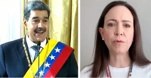 Maduro juramentó como presidente de Venezuela, mientras Machado reconoce fracaso