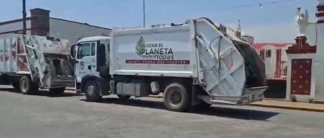 Huejotzingo:  montan paro ante presunto acoso laboral de director de Servicios Públicos