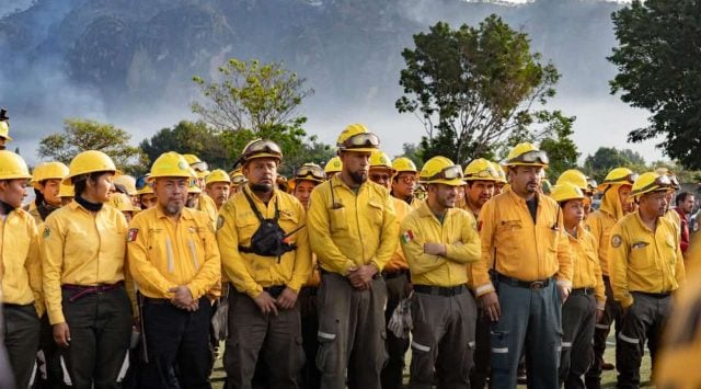 Incendio en Tepoztlán ha consumido al menos 220 hectáreas de bosque