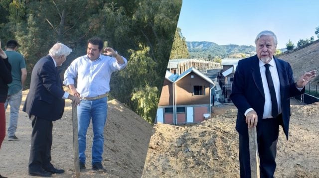 Diputado Roberto Celedón fiscaliza en terreno riesgo geológico que amenaza a Villa El Esfuerzo en Licantén
