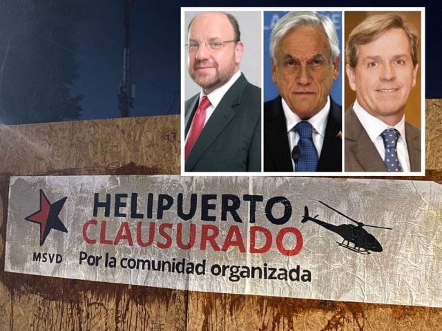 Ni Piñera los salvó del aterrizaje forzoso: Suprema anula helipuerto de sus exministros tras presión vecinal
