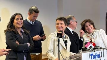 Carolina Tohá presenta su comando de campaña con presencia de todo el Socialismo Democrático