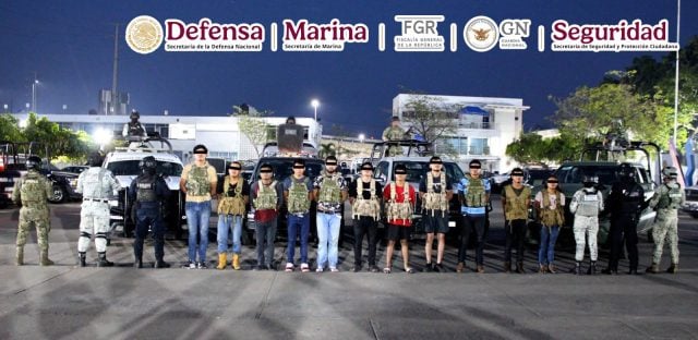 Operativo federal en Tabasco: 12 detenidos, incluyendo a líder criminal «El Pitufo»