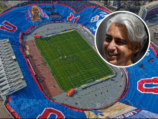 ME-O se pone la camiseta y lanza promesa notarial: “La U tendrá estadio en 2030”