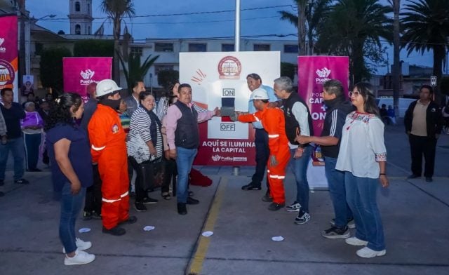 Y también en San Miguel Canoa… ¡Puebla Brilla!