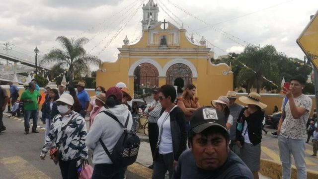 Bloqueo en carretera Puebla-Atlixco: campesinos cholultecas protestan por expansiones inmobiliarias