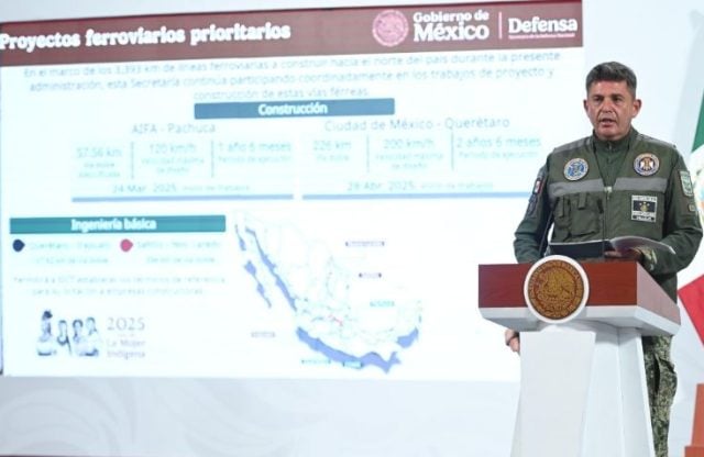 Avanza construcción de líneas ferroviarias prioritarias del Gobierno de Sheinbaum