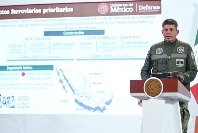 Avanza construcción de líneas ferroviarias prioritarias del Gobierno de Sheinbaum