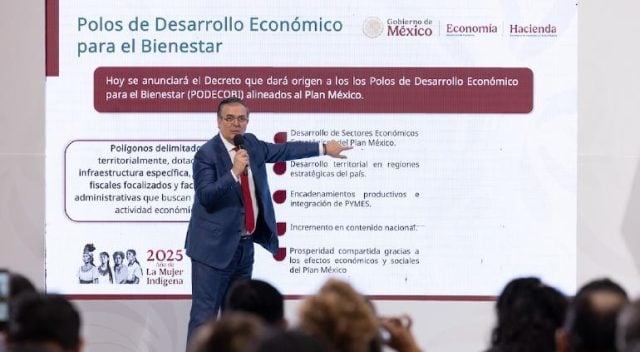 Ebrard anuncia nuevos Polos de Desarrollo para el Bienestar como estrategia para reactivar la economía mexicana