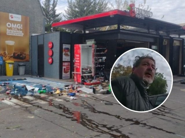 Atropelló, mató y huyó: quién es el conductor que causó la tragedia en un servicentro de Providencia